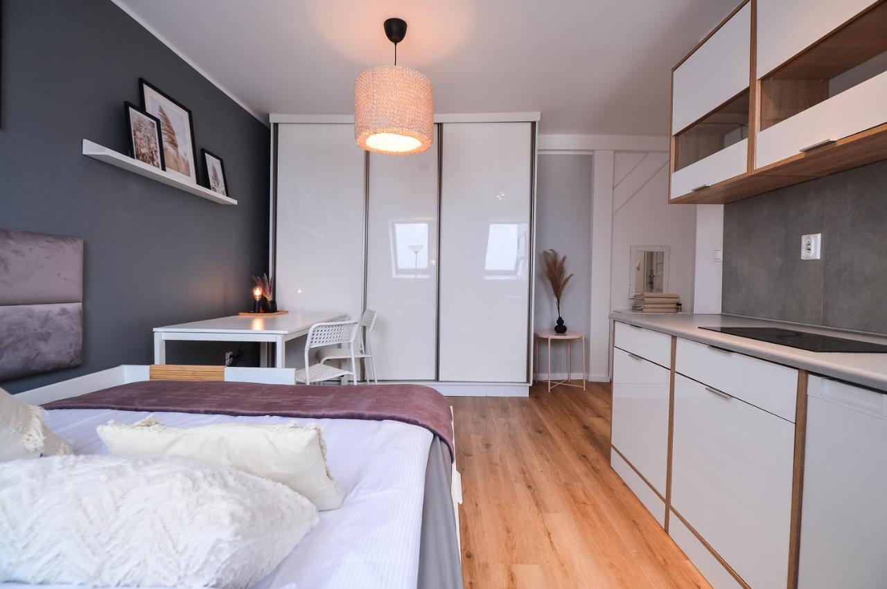 Citystay Brzezno Studio 3 Min Do Plazy Gdańsk Eksteriør bilde