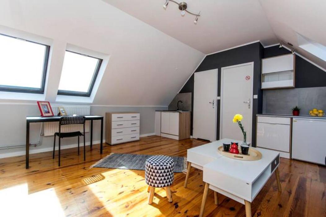 Citystay Brzezno Studio 3 Min Do Plazy Gdańsk Rom bilde