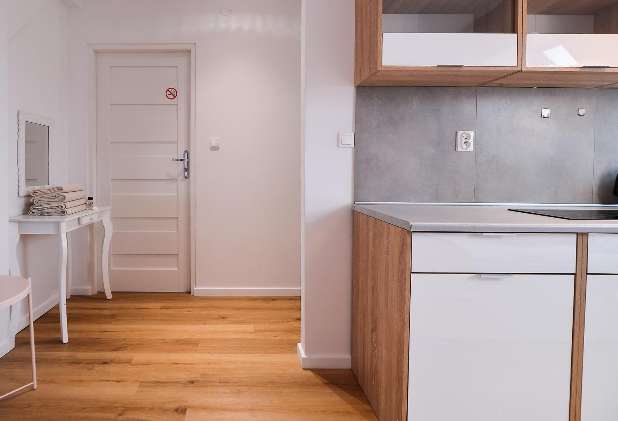 Citystay Brzezno Studio 3 Min Do Plazy Gdańsk Rom bilde